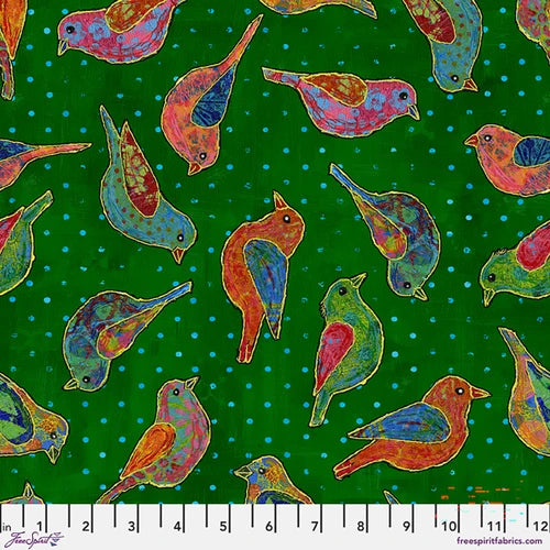 Radiant Grove Songbirds