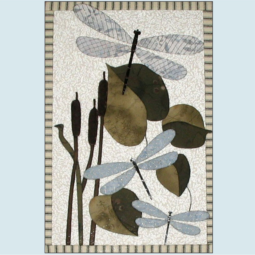 Quilt Board - 9 x 13.5 Dragonflies