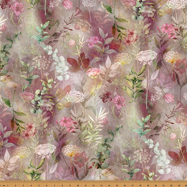 Blush Garden Blossom Pink Large Floral