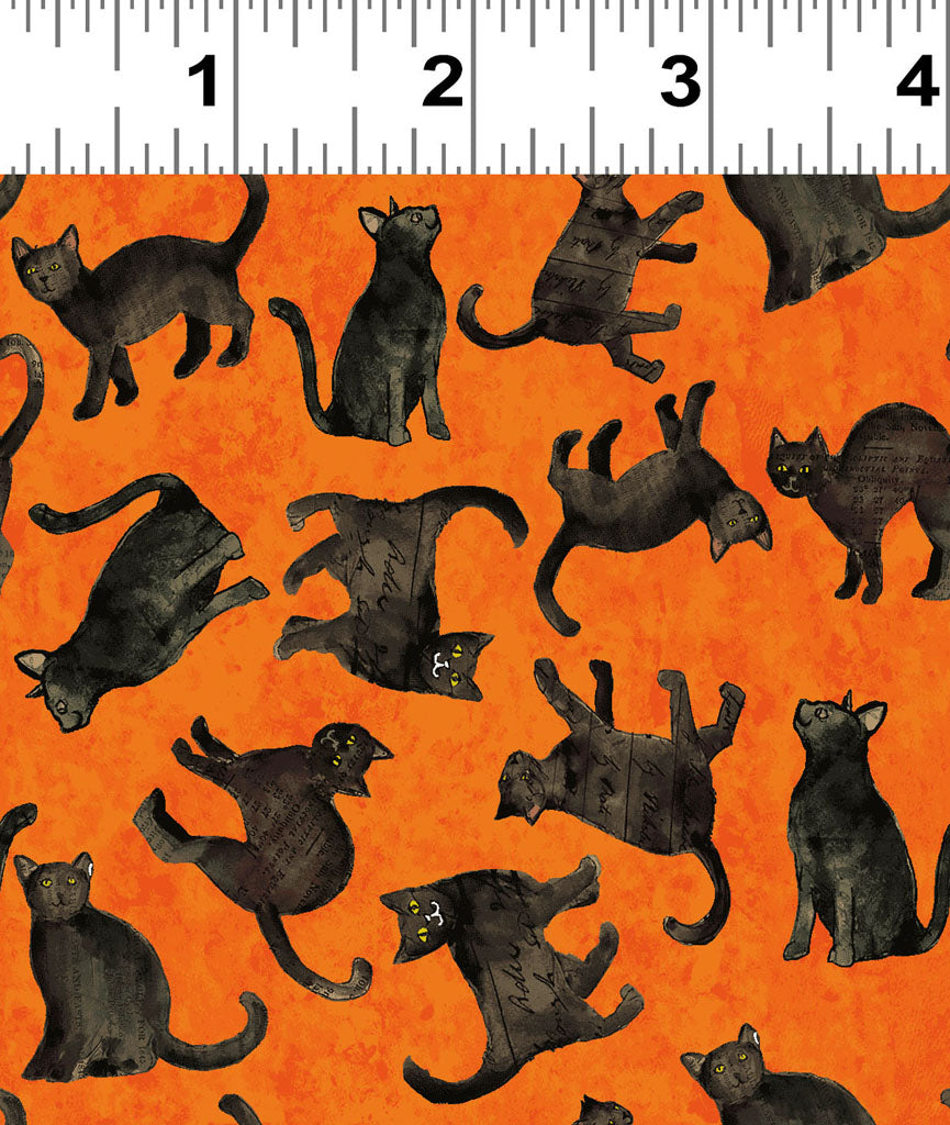 Hallows Eve Cats Orange