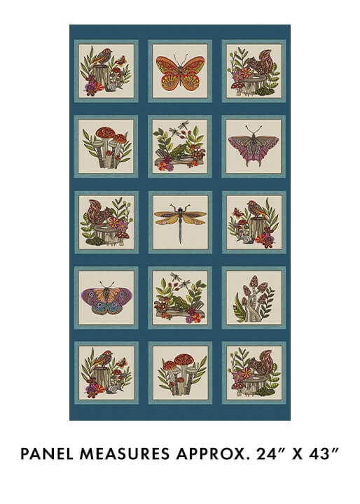 Small Wonder Panel Teal