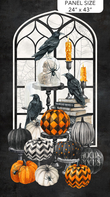 Spellbound Raven Panel
