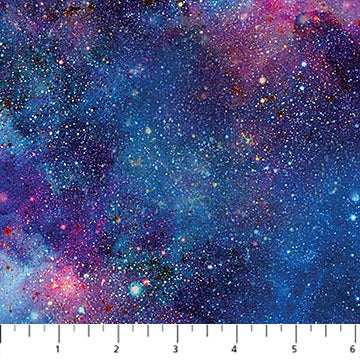 Space Odyssey Blue Purple Sky