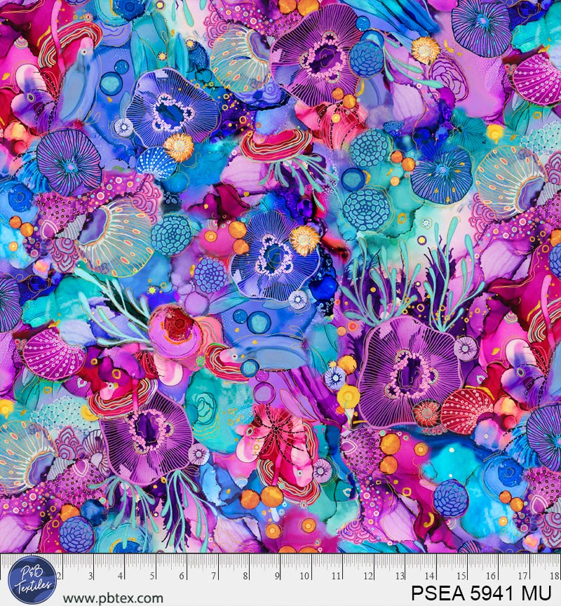 Painted Sea Large Allover Print