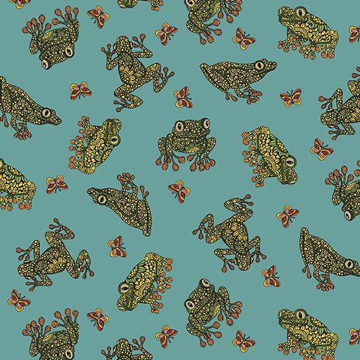 Small Wonder Frog Wonders med Teal