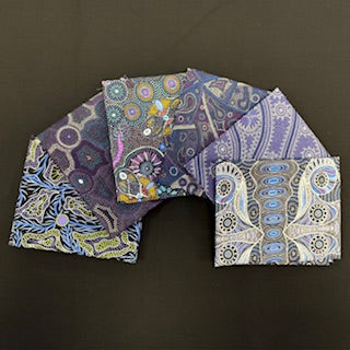 6 Blue/Purple Aboriginal FQS
