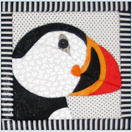 Quilt Board - 6 x 6 Puffin