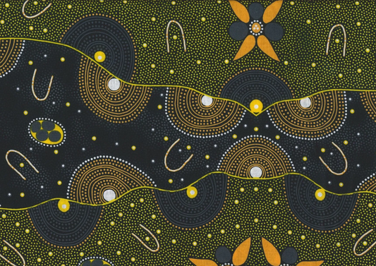 Bush Tucker Dreaming Gold