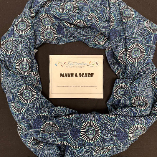 Kangaroo Blue Scarf