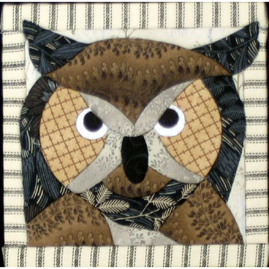 Quilt Board - 6 x 6 Owl
