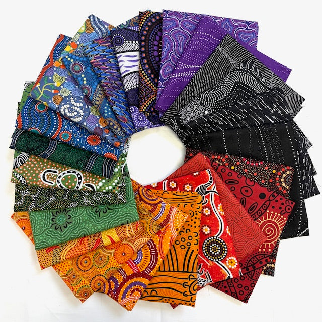 24 Favorite Aboriginal Fat Quarters