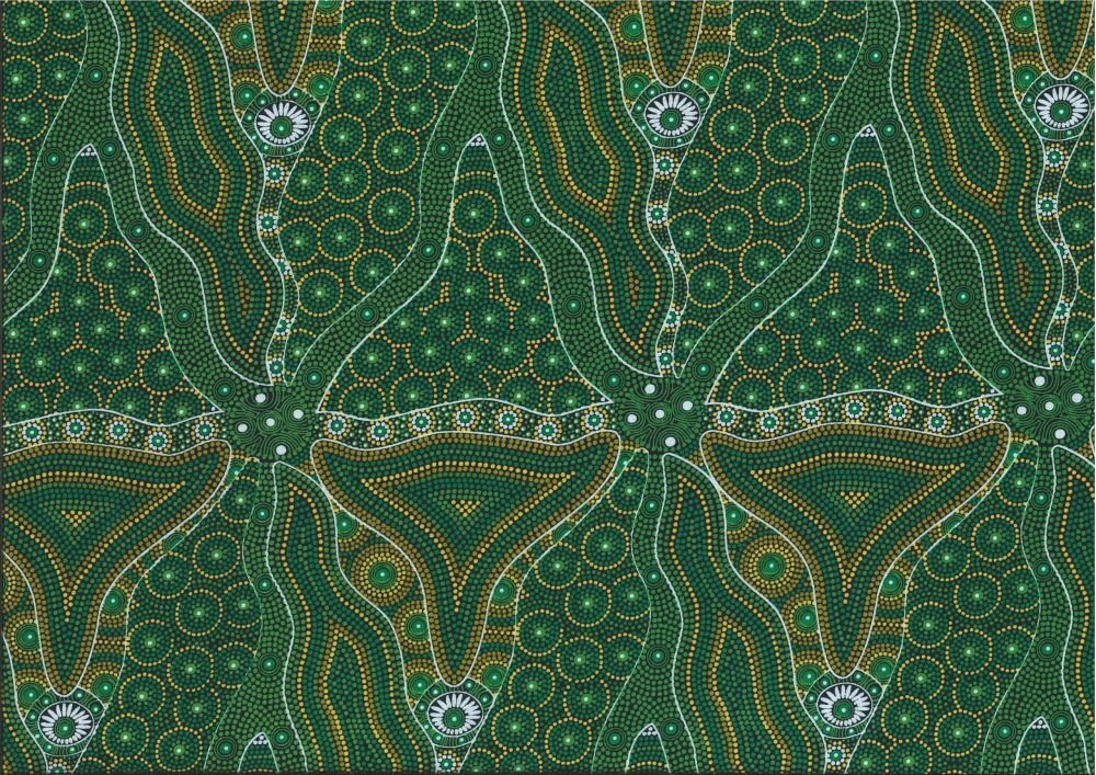 Bush Tomato Waterhole Green