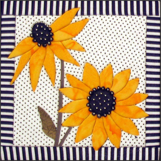 Quilt Board 6 x 6 Black Eyed Susan