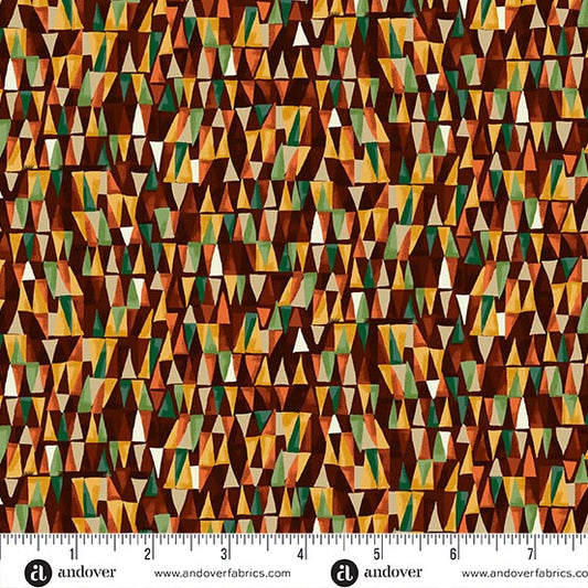 Brown Geometric