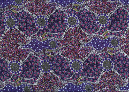 Women Dance Near Purple