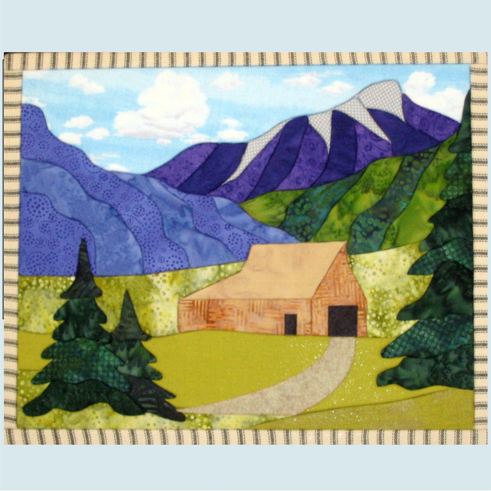 Quilt Board - 11 x 13.5 Mountains and Meadows