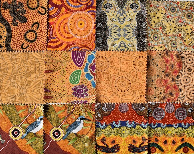Dreamtime 5 x 5 Yellow