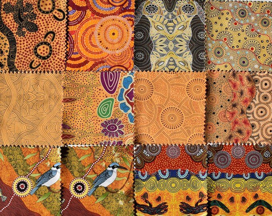 Dreamtime 5 x 5 Yellow