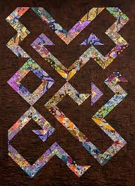 Crazy Walkabout Pattern