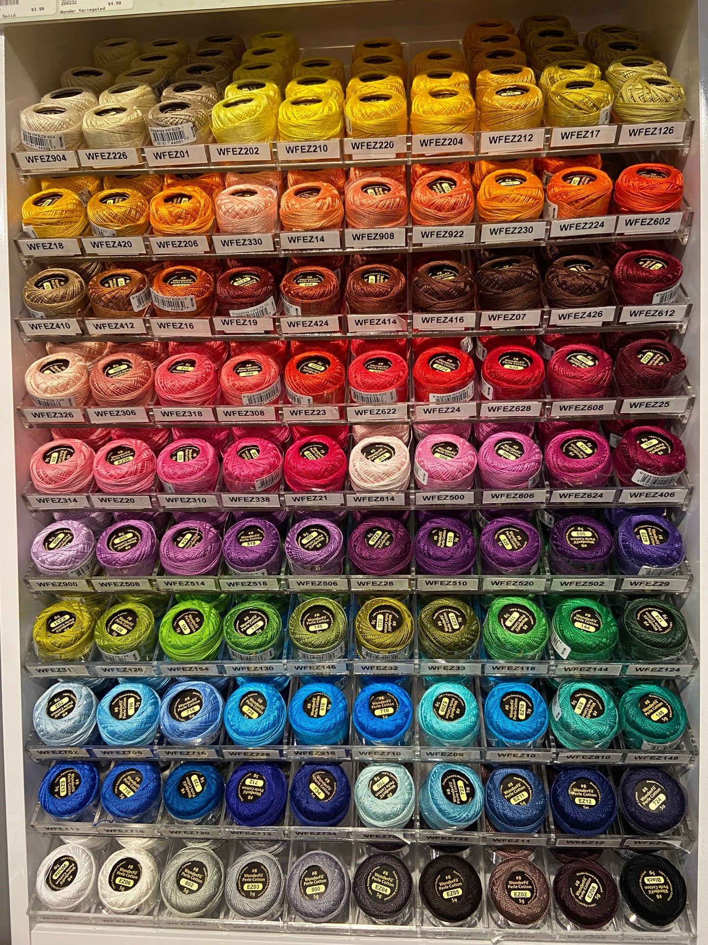 Solid Pearl Cotton #8 Thread