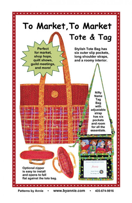 To Market, To Market Tote Bag Pattern