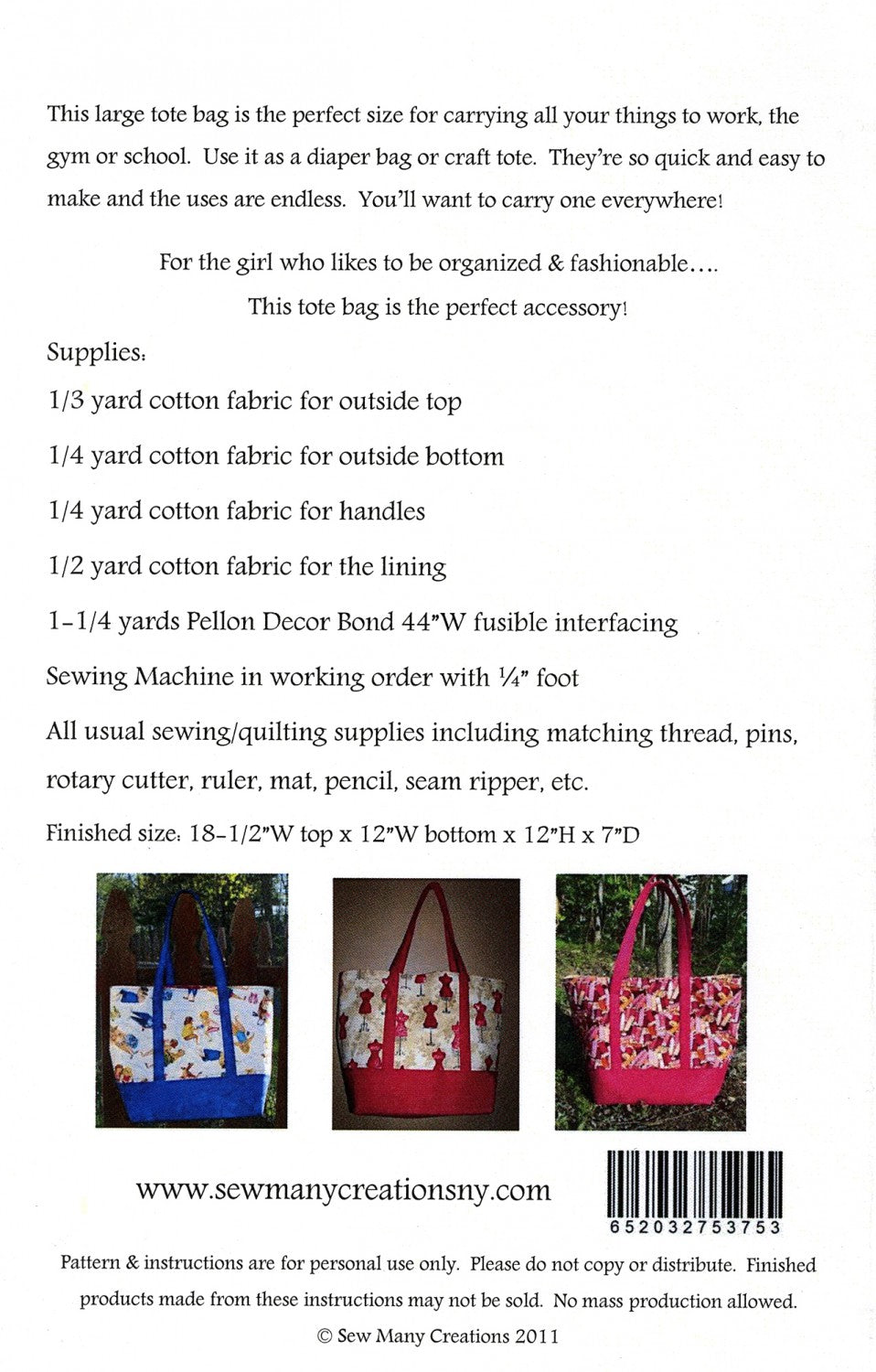 Tourist Tote