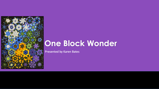 One Block Wonder Class