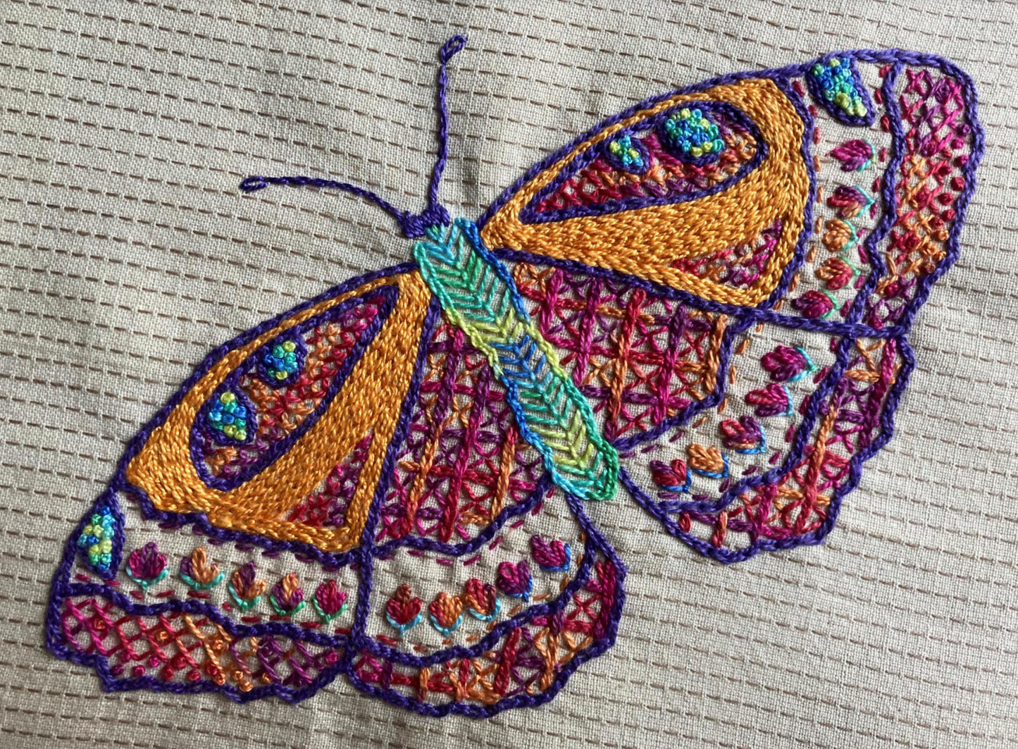 Butterfly Stitching Class