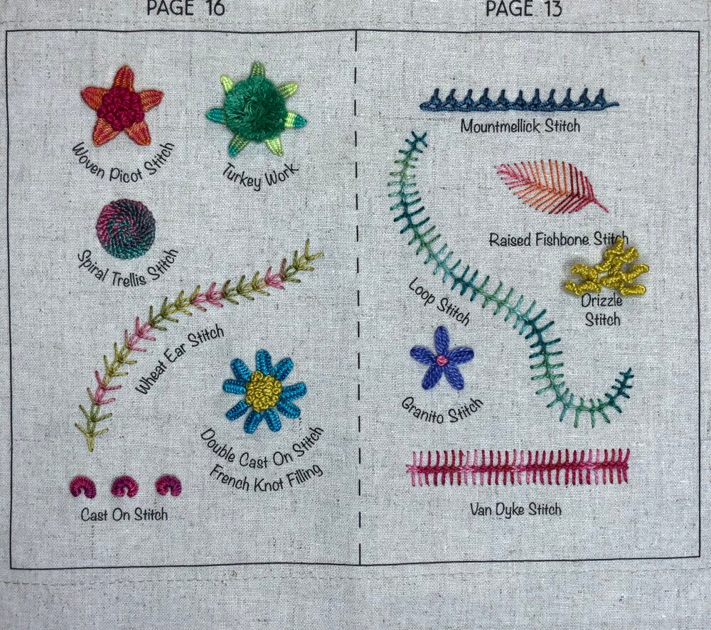 Stitch Sampler Block of the Month
