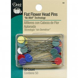 Flower Head Pins in box