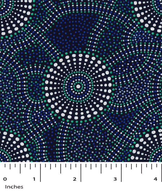 Rayon Kangaroo Path 2 Blue