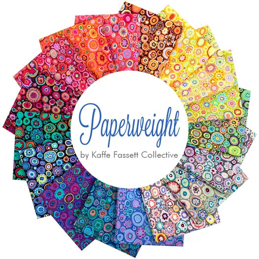 17 Fat Quarters of Paperweight by Kaffe Fassett