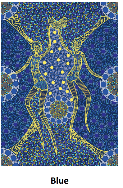 Woman Dance Near Blue
