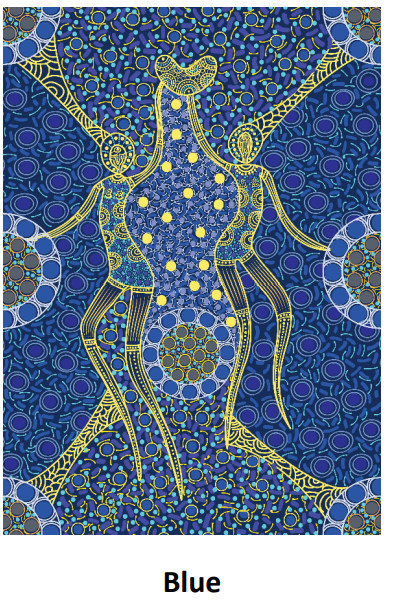 Woman Dancing near Waterhole