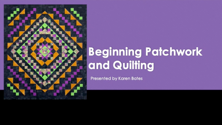 Beginning Patchwork and Quilting Class